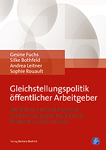 Buchcover Gleichstellungspolitik öffentlicher Arbeitgeber