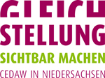 Logo des Projekts Gleichstellung sichtbar machen - CEDAW in Niedersachsen